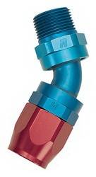 Russell - Full Flow Swivel Hose End 45 Deg. Swivel Pipe Thread Hose End - Russell 612080 UPC: 087133913124 - Image 1