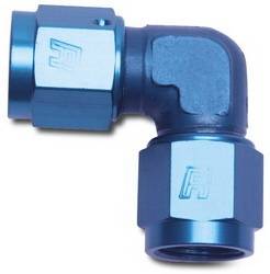 Russell - Specialty AN Adapter Fitting 90 Deg. Female AN Swivel To Female AN Swivel-Low - Russell 614506 UPC: 087133145068 - Image 1