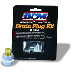 B&M - Drain Plug Kit Transmission Oil Pan Drain Plug - B&M 80250 UPC: 019695802509 - Image 1