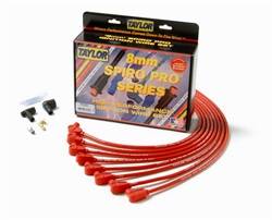 Taylor Cable - 8mm Spiro Pro Ignition Wire Set - Taylor Cable 76230 UPC: 088197762307 - Image 1