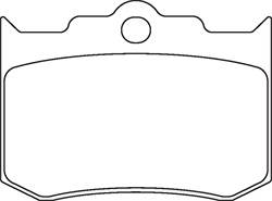 Hawk Performance - Sintered Metallic Disc Brake Pads - Hawk Performance HMC5008 UPC: 840653080079 - Image 1