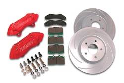 SSBC Performance Brakes - Extreme 4-Piston Disc Brake Kit - SSBC Performance Brakes A167-5R UPC: 845249058203 - Image 1