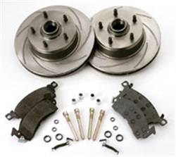 SSBC Performance Brakes - Rotor Kit - Short Stop - Turbo Slotted Rotor & Pad Kit - SSBC Performance Brakes A2370034 UPC: 845249070861 - Image 1