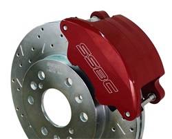 SSBC Performance Brakes - At The Wheels Only SuperTwin 2-Piston Drum To Disc Brake Conversion Kit - SSBC Performance Brakes W123-28 UPC: 845249073770 - Image 1