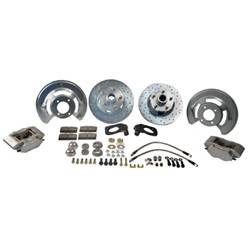 SSBC Performance Brakes - At The Wheels Only Competition Street 4-Piston Drum To Disc Conversion Kit - SSBC Performance Brakes W120-23R UPC: 845249053284 - Image 1