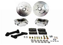 SSBC Performance Brakes - At The Wheels Only Competition Street 4-Piston Drum To Disc Conversion Kit - SSBC Performance Brakes W132-4R UPC: 845249053468 - Image 1