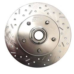 SSBC Performance Brakes - Big Bite Cross Drilled Rotors - SSBC Performance Brakes 23391AA3L UPC: 845249014285 - Image 1