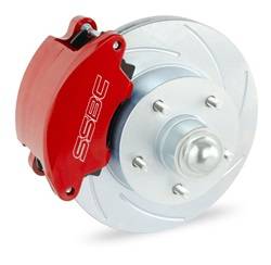 SSBC Performance Brakes - SuperTwin 2-Piston Drum To Disc Brake Conversion Kit - SSBC Performance Brakes A148-16AP UPC: 845249062057 - Image 1
