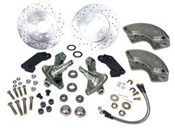SSBC Performance Brakes - At The Wheels Only Disc Brake Conversion Kit - SSBC Performance Brakes W123-29BK UPC: 845249074043 - Image 1