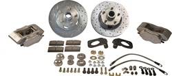 SSBC Performance Brakes - At The Wheels Only Competition Street 4-Piston Drum To Disc Conversion Kit - SSBC Performance Brakes W154-8P UPC: 845249053697 - Image 1