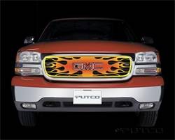 Putco - Flaming Inferno 4-Color Flame Grille Insert - Putco 89302 UPC: 010536893021 - Image 1