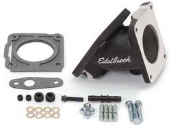 Edelbrock - Throttle Body Adapter - Edelbrock 38353 UPC: 085347383535 - Image 1