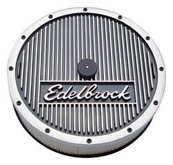 Edelbrock - Elite Series Aluminum Air Cleaner - Edelbrock 4210 UPC: 085347042104 - Image 1