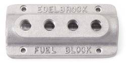Edelbrock - Fuel Distribution Block - Edelbrock 1290 UPC: 085347012909 - Image 1