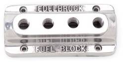 Edelbrock - Fuel Distribution Block - Edelbrock 12901 UPC: 085347129010 - Image 1