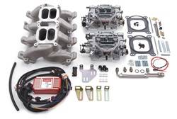 Edelbrock - RPM Air-Gap Dual-Quad Intake Manifold/Carburetor Kit - Edelbrock 2068 UPC: 085347020683 - Image 1