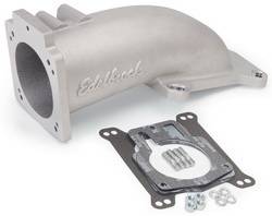 Edelbrock - Throttle Body Intake Elbow - Edelbrock 3847 UPC: 085347038473 - Image 1