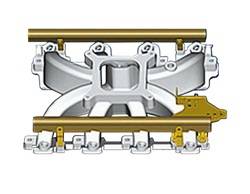 Edelbrock - Victor Jr. LS1/LS2 EFI Intake Manifold And Fuel Rail Kit - Edelbrock 29086 UPC: 085347290864 - Image 1