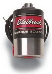 Edelbrock - Victor Pro Bottom Exit Nitrous Solenoid - Edelbrock 72002 UPC: 085347720026 - Image 1