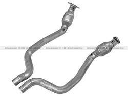 aFe Power - MACHForce XP Performance Connection Pipe Exhaust System - aFe Power 49-42042 UPC: 802959497012 - Image 1