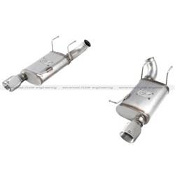 aFe Power - MACHForce XP Axle-Back Exhaust System - aFe Power 49-43052-P UPC: 802959496381 - Image 1