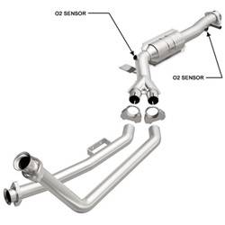 MagnaFlow California Converter - Direct Fit California OBDII Catalytic Converter - MagnaFlow California Converter 448177 UPC: 888563006499 - Image 1