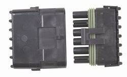 MSD Ignition - 6-Pin Weathertight Connector - MSD Ignition 8170 UPC: 085132081707 - Image 1