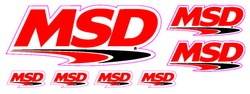 MSD Ignition - Advertising Decal - MSD Ignition 9303 UPC: 085132093038 - Image 1