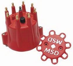 MSD Ignition - Distributor Cap - MSD Ignition 8433 UPC: 085132084333 - Image 1