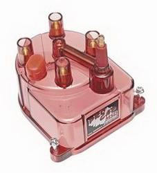 MSD Ignition - Red Power Cap Distributor Cap - MSD Ignition 82921 UPC: 085132829217 - Image 1