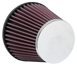 K&N Filters - Universal Chrome Air Filter - K&N Filters RC-8070 UPC: 024844053787 - Image 1