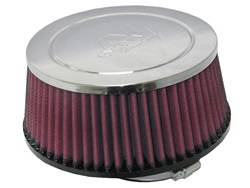 K&N Filters - Universal Chrome Air Filter - K&N Filters RC-5158 UPC: 024844229922 - Image 1