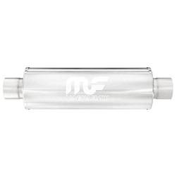 Magnaflow Performance Exhaust - Stainless Steel Muffler - Magnaflow Performance Exhaust 12615 UPC: 841380001252 - Image 1