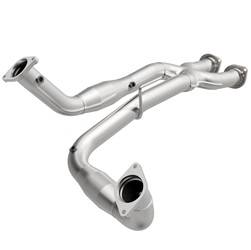 Magnaflow Performance Exhaust - Tru-X Stainless Steel Crossover Pipe w/Converter - Magnaflow Performance Exhaust 16423 UPC: 841380023957 - Image 1