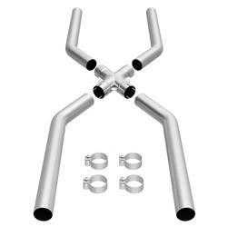 Magnaflow Performance Exhaust - Tru-X Stainless Steel Crossover Pipe Kit - Magnaflow Performance Exhaust 16404 UPC: 841380034267 - Image 1