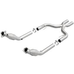 Magnaflow Performance Exhaust - Tru-X Stainless Steel Crossover Pipe - Magnaflow Performance Exhaust 16432 UPC: 841380028662 - Image 1