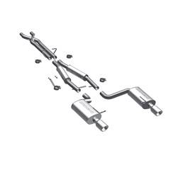 Magnaflow Performance Exhaust - Touring Series Performance Cat-Back Exhaust System - Magnaflow Performance Exhaust 16586 UPC: 841380051516 - Image 1