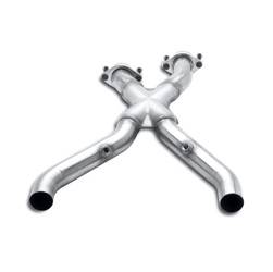 Magnaflow Performance Exhaust - Tru-X Stainless Steel Crossover Pipe - Magnaflow Performance Exhaust 15447 UPC: 841380004307 - Image 1