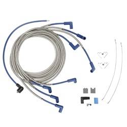 ACCEL - Universal Fit Armor Shield Suppression Spark Plug Wire Set - ACCEL 8011B UPC: 743047007433 - Image 1