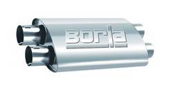 Borla - Borla Pro XS Muffler - Borla 400287 UPC: 808422002875 - Image 1
