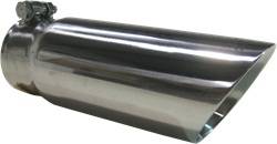 MBRP Exhaust - Angled Rolled End Exhaust Tip - MBRP Exhaust T5114 UPC: 882963108036 - Image 1