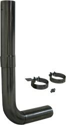 MBRP Exhaust - Smokers T Pipe Single Exhaust Pipe Kit - MBRP Exhaust UT3001 UPC: 882963107176 - Image 1