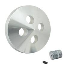 Mr. Gasket - Aluminum A/C Compressor Clutch Cover - Mr. Gasket 5325 UPC: 084041053256 - Image 1