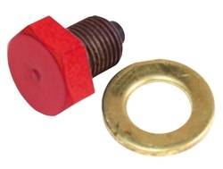 Trans-Dapt Performance Products - Hamburgers Magnetic Oil Pan Drain Plug And Seal - Trans-Dapt Performance Products 1180 UPC: 086923011804 - Image 1