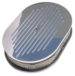 Trans-Dapt Performance Products - Aluminum Air Cleaner Oval - Trans-Dapt Performance Products 6020 UPC: 086923060208 - Image 1