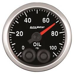 Auto Meter - Competition Series Oil Pressure Gauge - Auto Meter 5552 UPC: 046074055522 - Image 1