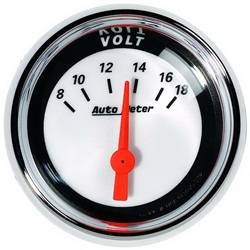 Auto Meter - MCX Voltmeter Gauge - Auto Meter 1192 UPC: 046074011924 - Image 1