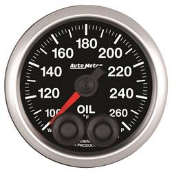 Auto Meter - Competition Series Oil Temperature Gauge - Auto Meter 5538 UPC: 046074055386 - Image 1
