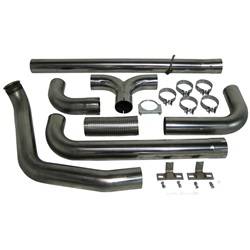 MBRP Exhaust - Smokers XP Series Turbo Back Stack Exhaust System - MBRP Exhaust S8200409 UPC: 882963102485 - Image 1