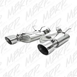 MBRP Exhaust - Pro Series Dual Muffler Axle Back Exhaust System - MBRP Exhaust S7224304 UPC: 882663112647 - Image 1